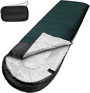 Bolsa para acampar - Saco de dormir sintético/pluma 0°C–15°C
